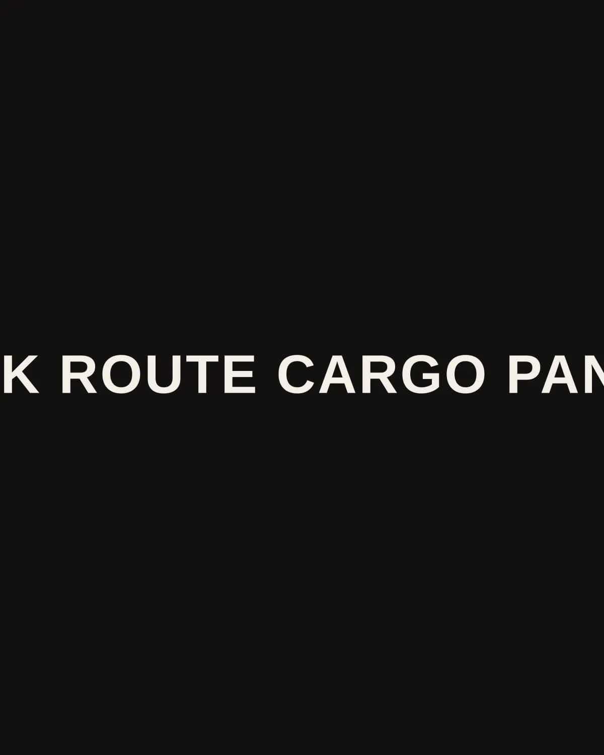 Silk Route Cargo Pants