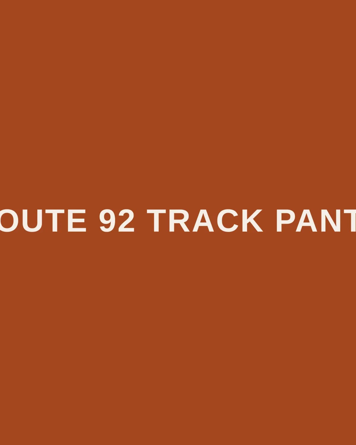 Route 92 Track Pants